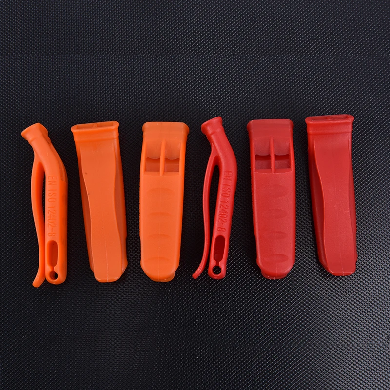 (Ce14)5Pcs Emergency Safety Whistles Outdoor Camping Hiking Climbing Kayak Diving Swimming Survival Whistle