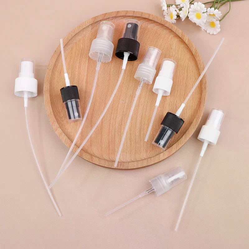 10 pz Bottiglia Spray Portatile Top Pompa Ugello di Profumo Nebbia Fine Spruzzatore Testa di Ricambio Riutilizzabile Essenziale 18/20/24mm