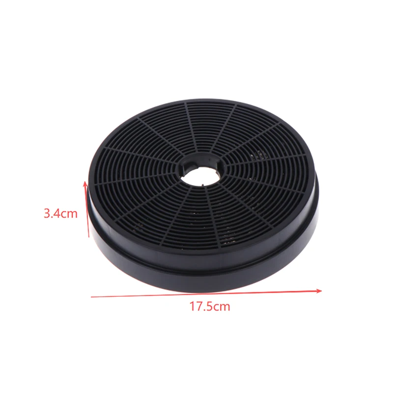 1/2Pcs Pull-out Internal Circulation Filter Replacement Part Activated Carbon Range Hood Filter Diameter 17.5CM For Range Hood