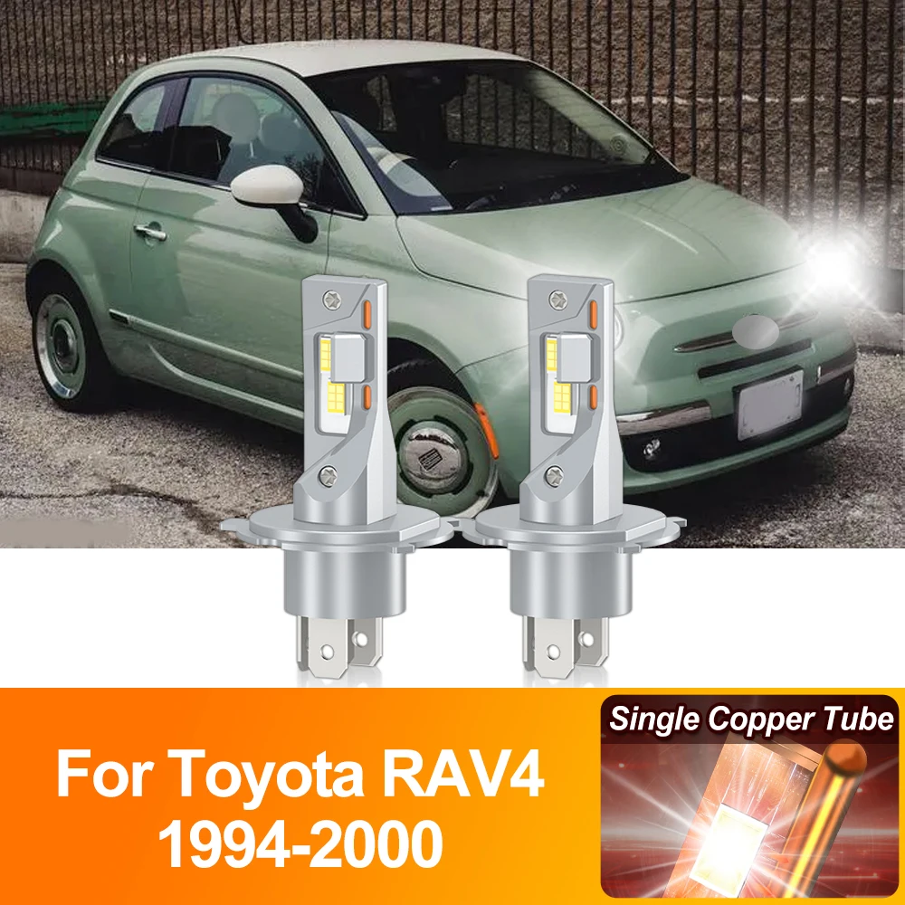 

120W 20000LM LED Car Headlight Bulbs 12V Turbo Auto Lights 6000K White For Toyota RAV4 1994 1995 1996 1997 1998 1999 2000