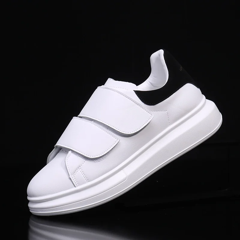 

Адаптивные кроссовки Thi Bot, корейские универсальные модные спортивные кроссовки Magic Tape Lazy oes, повседневная подошва из ЭВА с круглым носком