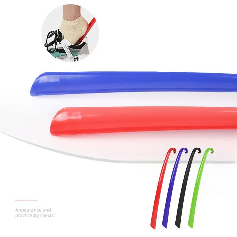 Long Shoe Horn Flexible Extra Long Shoe Horn 16.7in Long Shoe Horn Shoehorn With Comfort Grip Lazy Shoe Helper For Seniors Men image 6