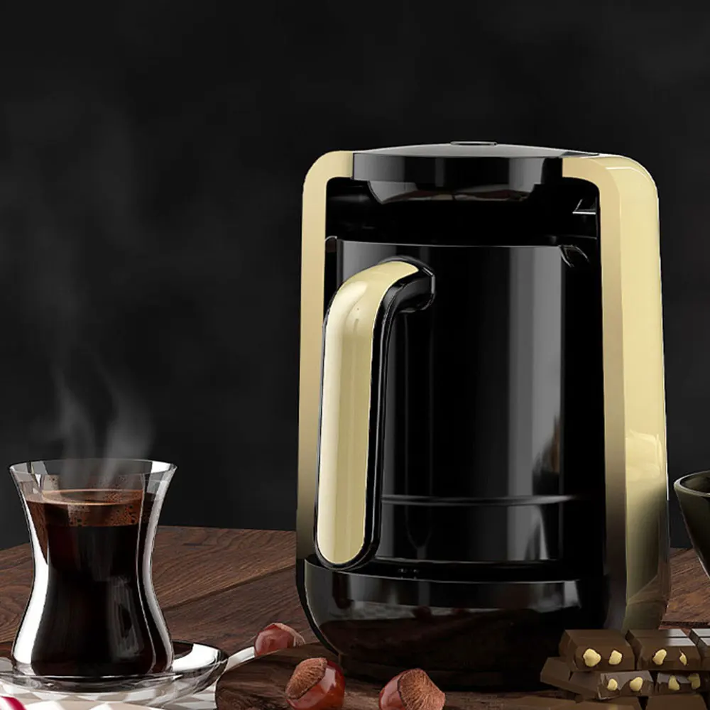 

Electric Turkish Coffee Maker Automatic Hot Milk Pot Mocha Coffee Machine Portable Coffee Pot machines a cafe