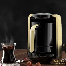 Electric Turkish Coffee Maker Automatic Hot Milk Pot Mocha Coffee Machine Portable Coffee Pot machines a cafe