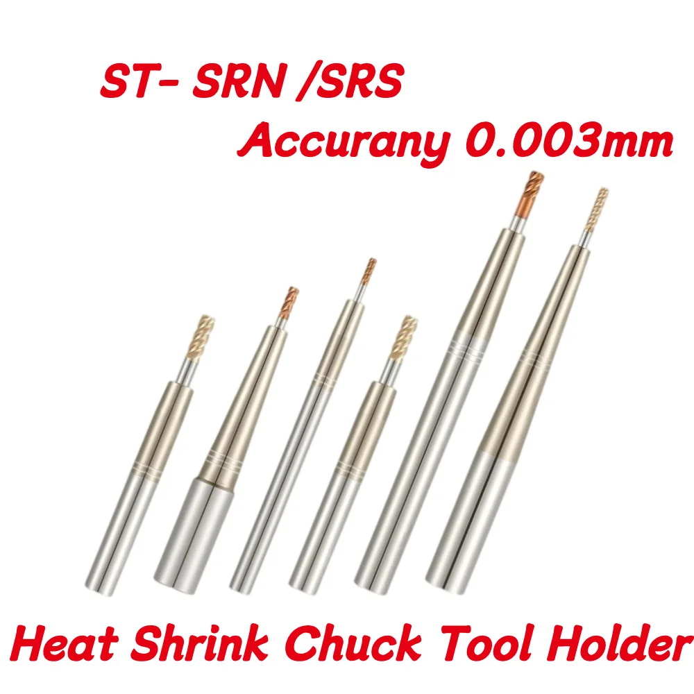 ST10 ST12 ST16 ST20 ST25-SRS SRN Heat Shrink Chuck Tool Holder Extension Rod 3.175 4 6 8 10 12mm Thermal Expansion Extension Rod