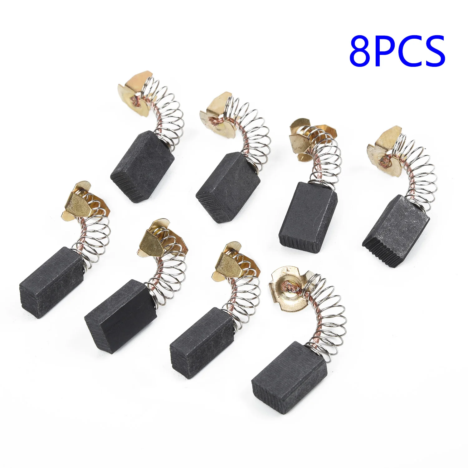 

8Pcs Angle Grinder Motor Carbon Brushes Replacement Part Electric Motors Carbon Brushes 17 X 10 X 6mm Power Tool Accessories