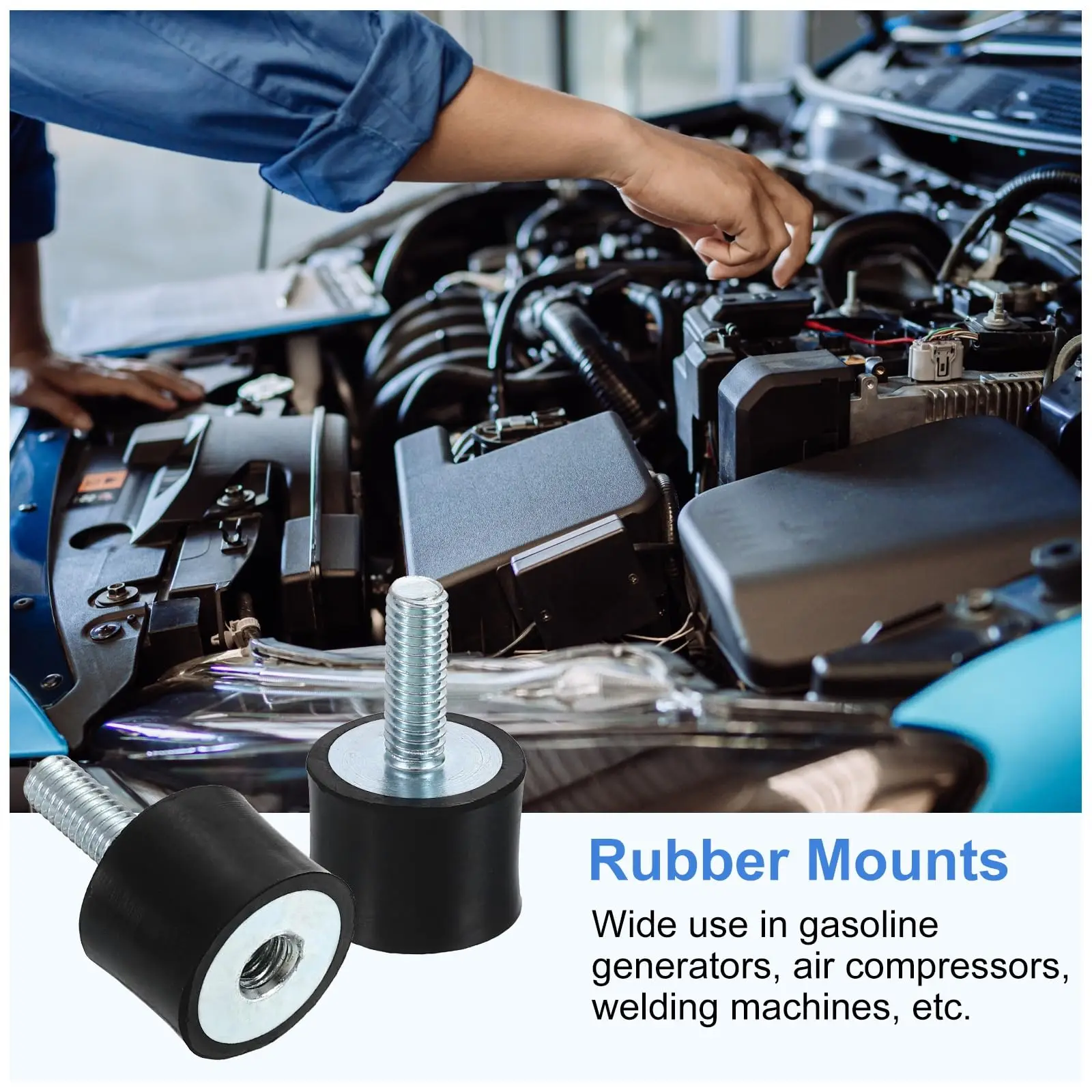 Engine Mount Shock Absorber for Noise and Vibration Reduction in Electronics Home Appliances and Industrial Use