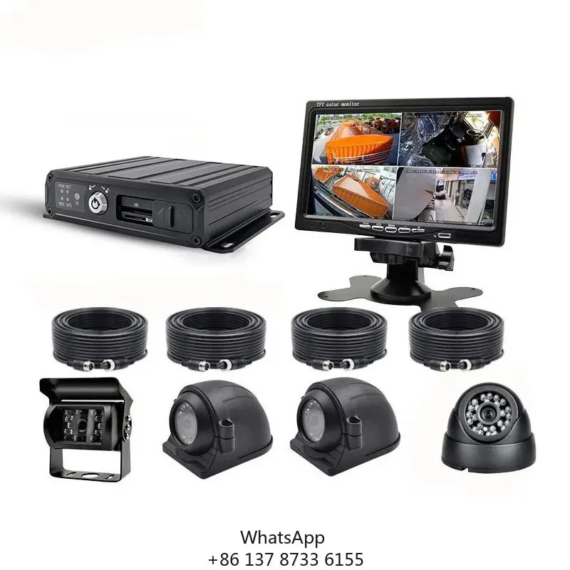 4 CH 8 Channels MDVR 3G/4G Wi-Fi GPS Sd Card Car Dvr Camera 960p 1080p Mobile DVR