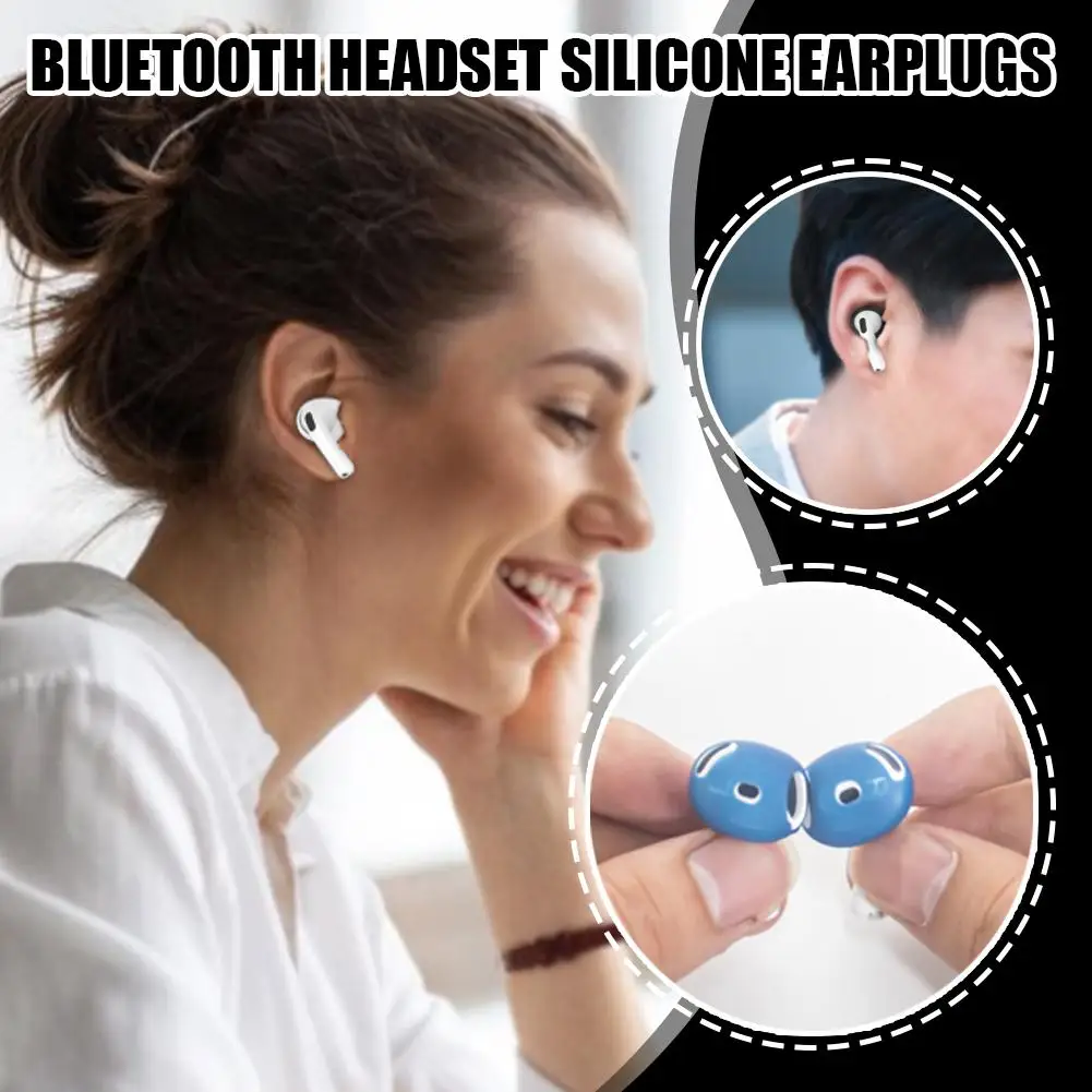 5 Pairs New Silicone Ear Tips Ultra-thin Anti-slip Ear Caps Dustproof Ear Cover for AirPods 4 Headphone Accessories