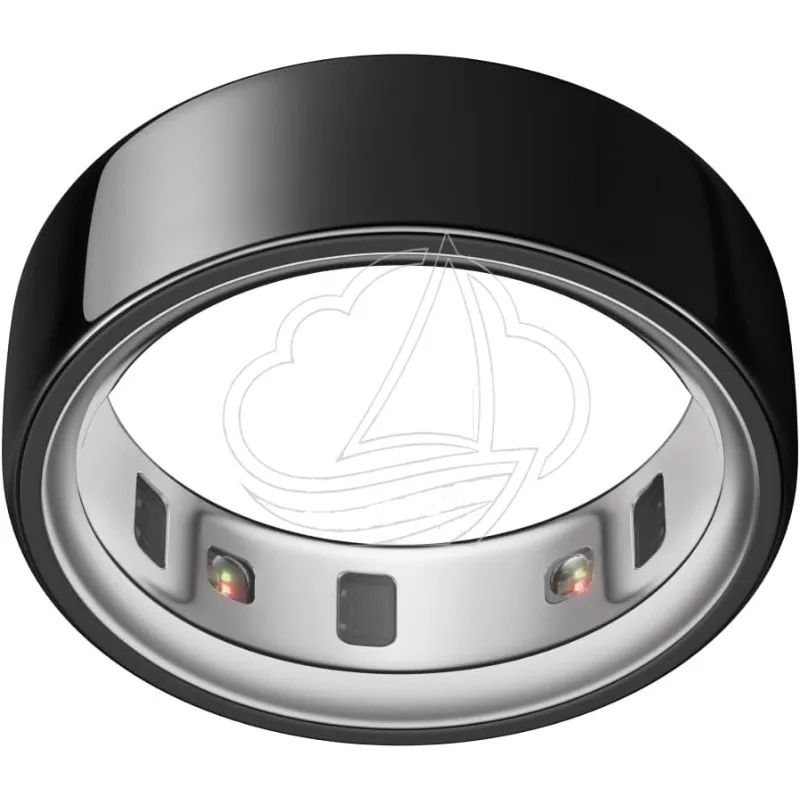 Smart Health Ring Sleep Activity Tracker Women Health Monitor AI Assistant 8 Days Battery