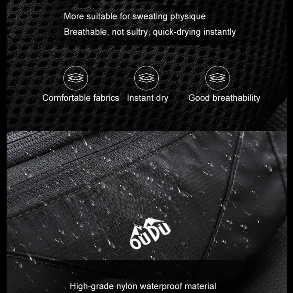 LOOGDEEL Fanny Pack étanche 7 "sac pour téléphone portable Mini Sports de plein air course randonnée Invisible étanche pour hommes et femmes