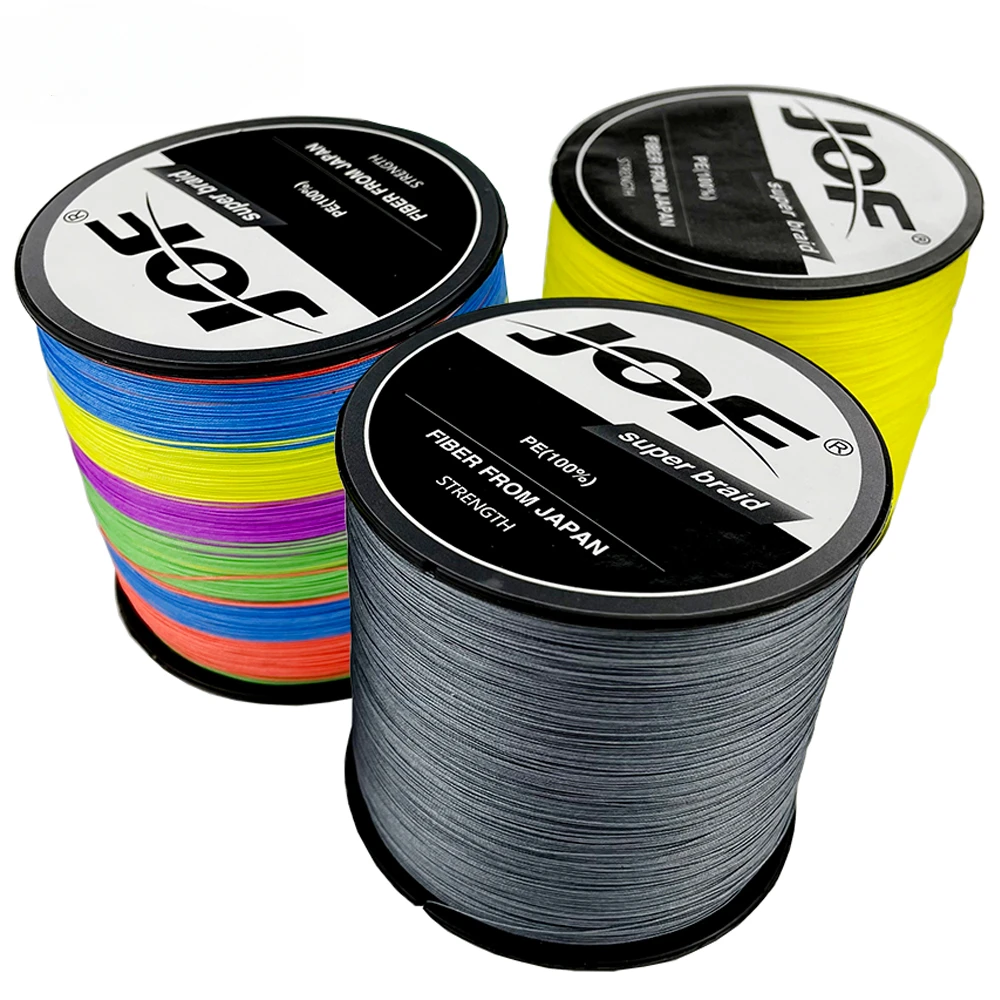 1000M 4/8/16 Strands Braided Outdoor Fishing Line 10-200LB Super Strong X4/X8/X16 Multifilament Japan PE Wire Line No. 0.4-20.0#