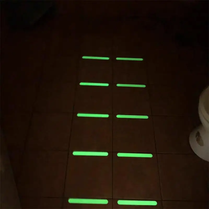 Luminous Anti-skid Strip Bathtub Waterproof Safety Strips Stair Luminous Stickers Non Slip Adhesive Luminous Stairs Floors Tape