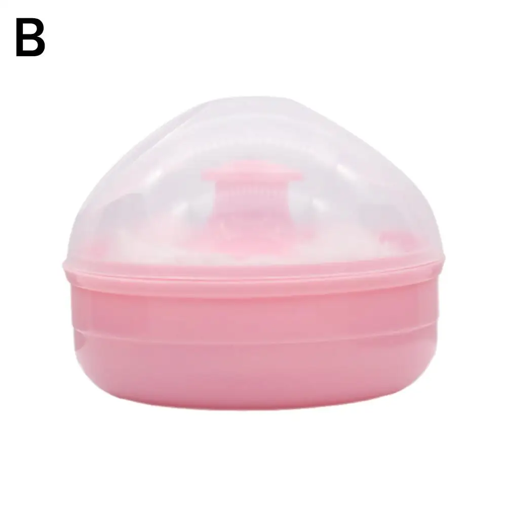 Body Cosmetic Powder Soft Body Baby Face Comfortable Puff Sponge Puff Women Bath Case Box Talcum Infant Powder Makeup Y7N8