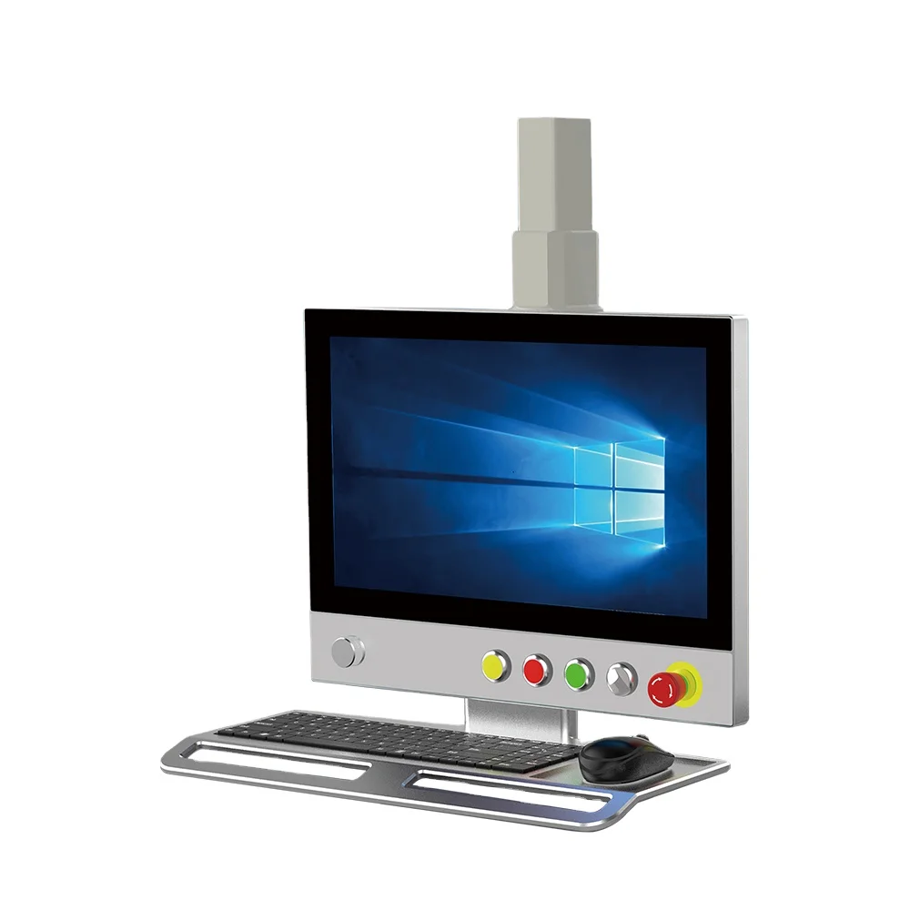 PANELMATE Supported Arm System Control Panel PC 18.5 Inch Cantilever Industrial Panel PC Arm System Control Panel Screen