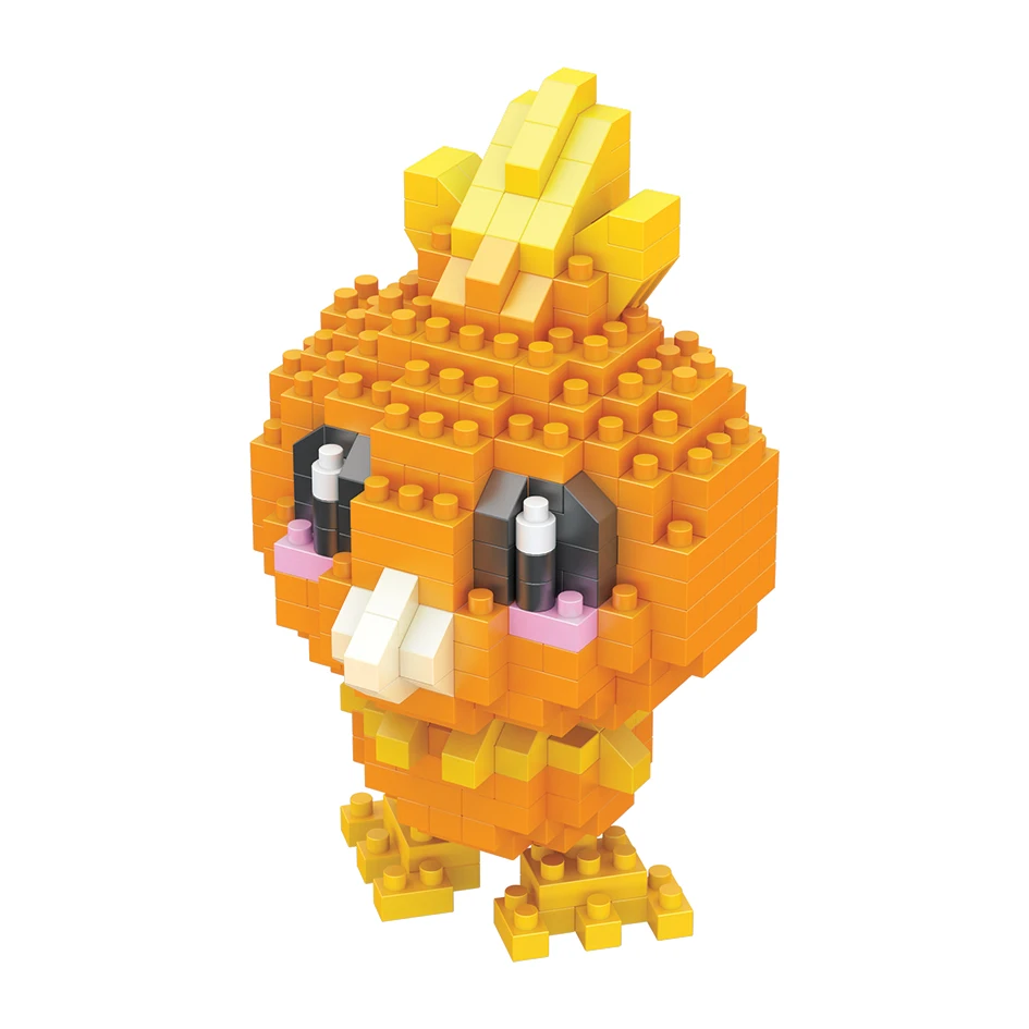 75 Stile Pokemon Bausteine Montage Anime Pikachu Glurak Puppe Blastoise Bisasam Gengar Bausteine Spielzeug für Kinder Geschenk