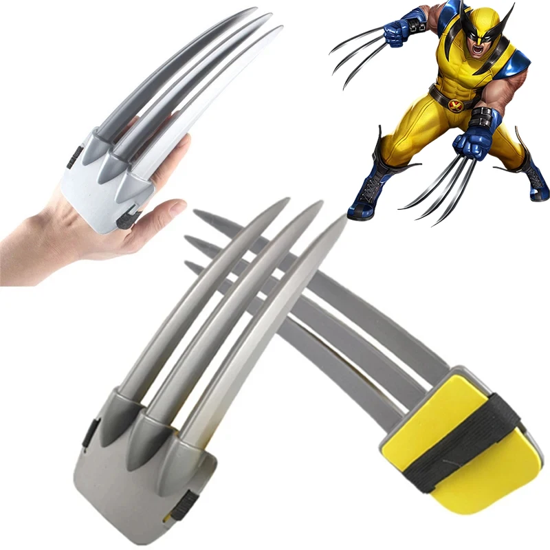 

Superhero X-Men Wolverine Children Cosplay Wolf Claws Halloween Party Wolverine Cosplay Props for Boys Girls Gift