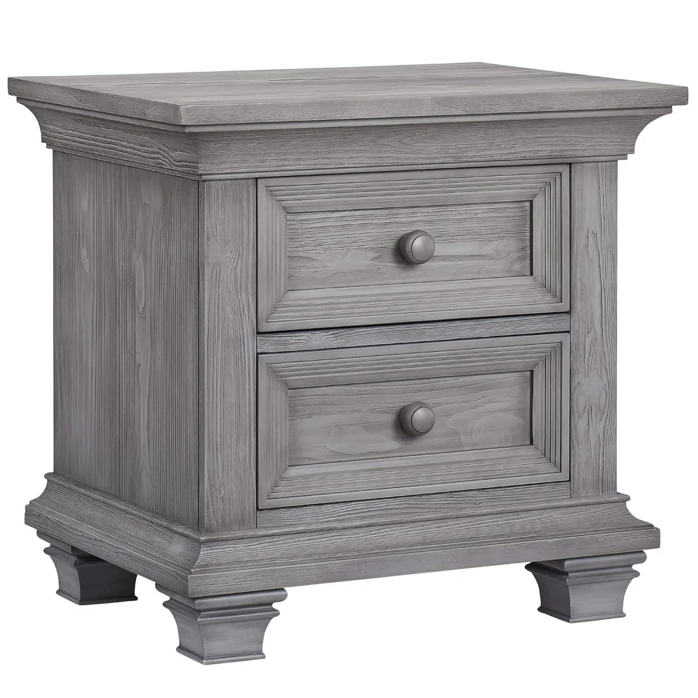 

ort 2 Drawer Nightstand, Dusk Gray