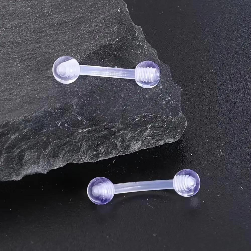 1/3Pairs Piercing Kit Body Piercing Retainer Nose Lip Stud Eyebrow Horseshoe Rings Can Be Used for Daily Wear and Gifts Jewelry