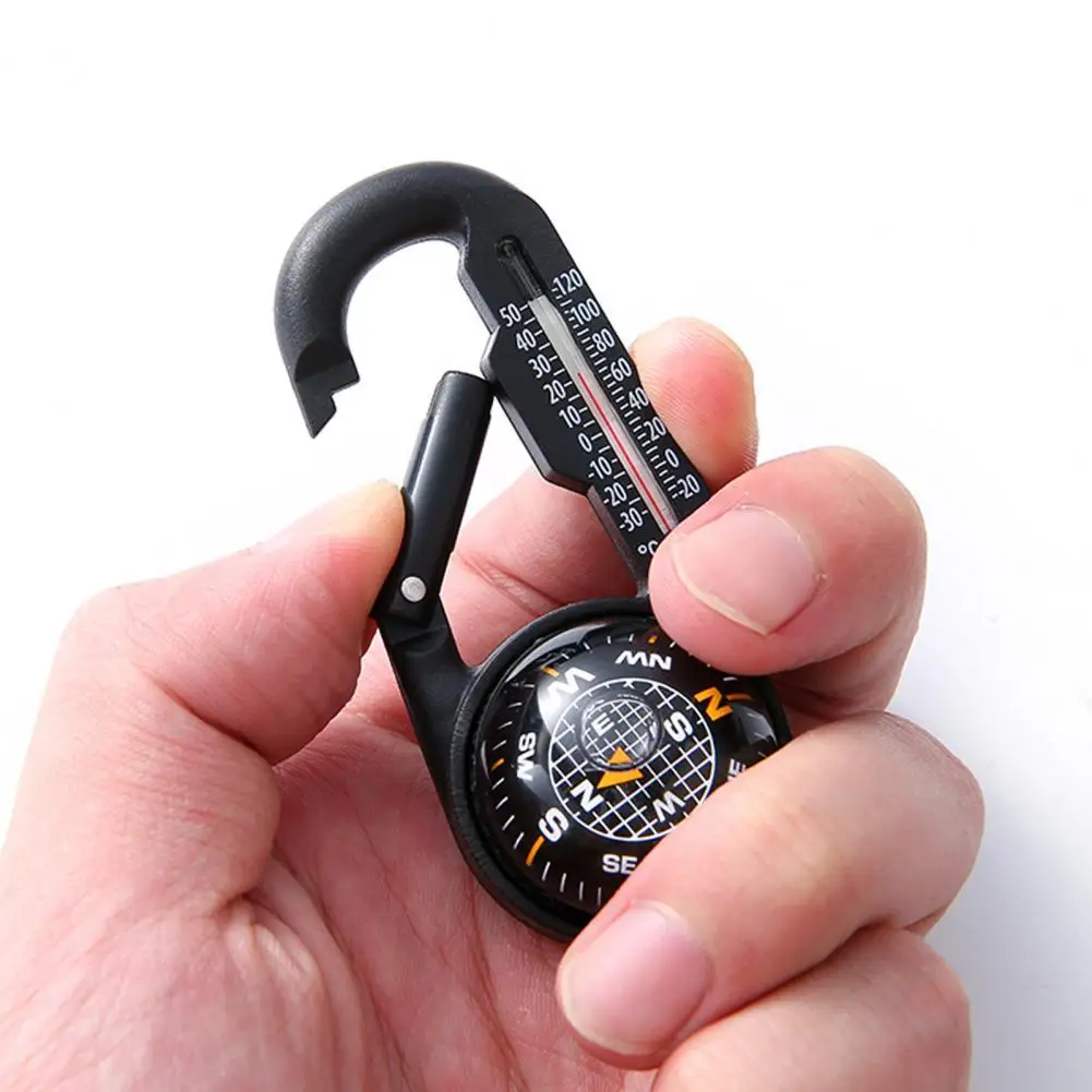 

Pocket Survival Compass Keychain Hiking Backpacking Handheld Keychain with Precise Directional Guidance Portable Navigation Tool