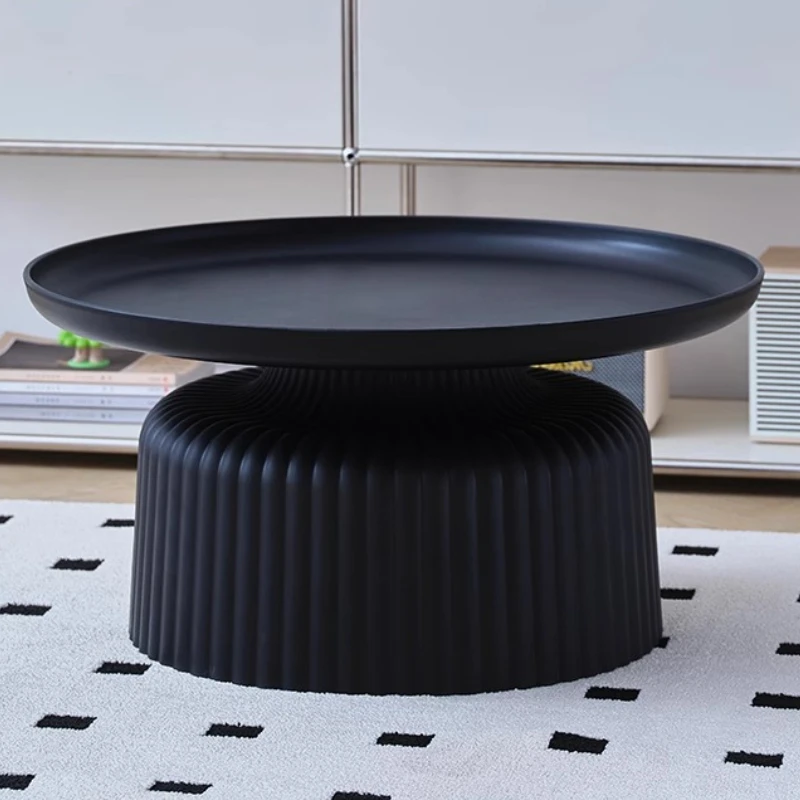 Cheap Unique Coffee Table Creative Round Aesthetic Clear Cute Side Table Modern Accessories Decoration Mesas Bajas Furniture