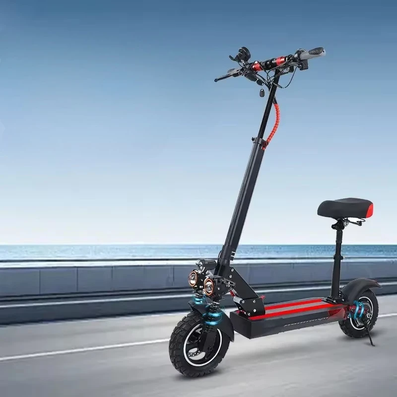 

China Factory Customized M2 E-Scooter 800W 36/48V 8-13ah Maxspeed 40km/h Dual Suspension 10inch Tire 3speed Aluminum Alloy Light