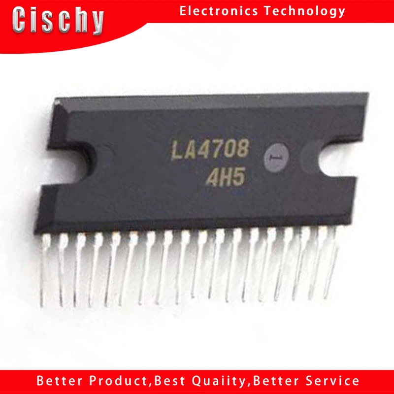 1PCS/lot LA4708N LA4708 ZIP-18 Audio audio amplifier Kungfu block integrated block electronic module chip In Stock