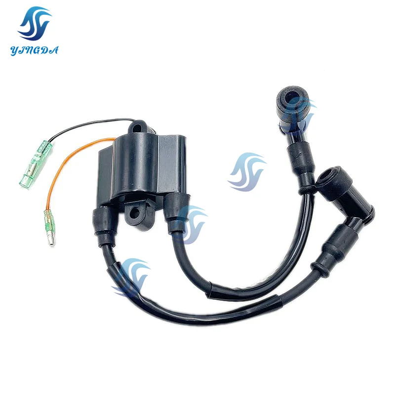 33410-94400 Ignition Coil Assy For Suzuki Outboard Models: DF DT 9.9HP 15HP 40HP 2/4-stroke Replaces 33410-92L10, 33410-92L11