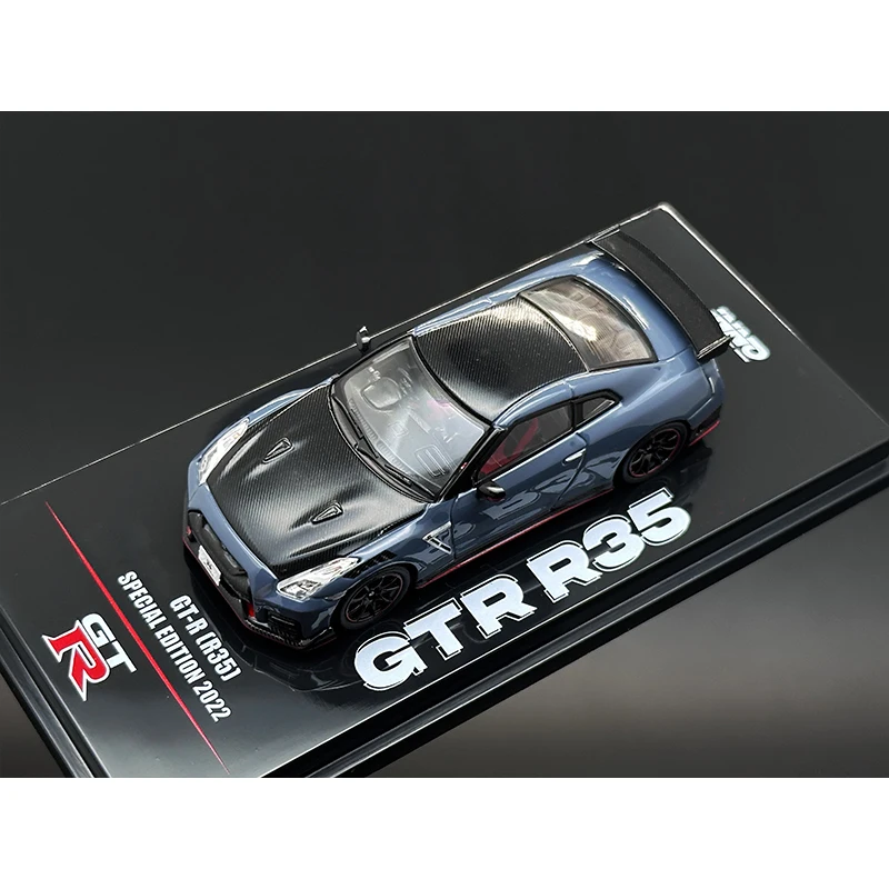 INNO In Stock 1:64 GTR R35 Special Edition Diecast Diorama Car Model Collection Miniature Toy