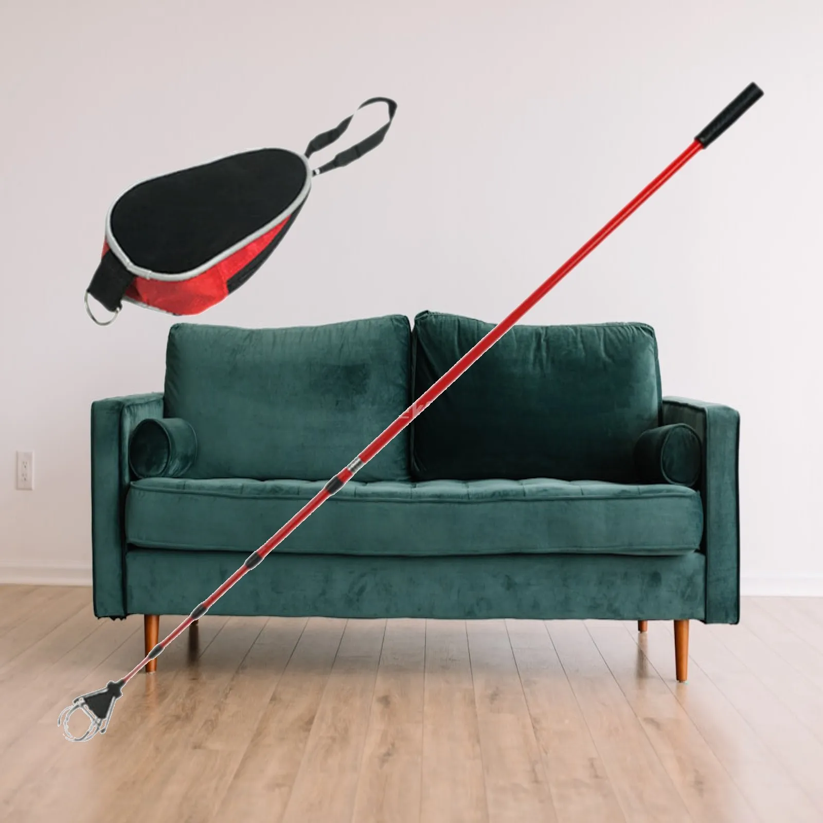 Golf Ball Retriever Tool with Ergonomic Handle Telescopic Design Portable Golf Accessory for Training Use
