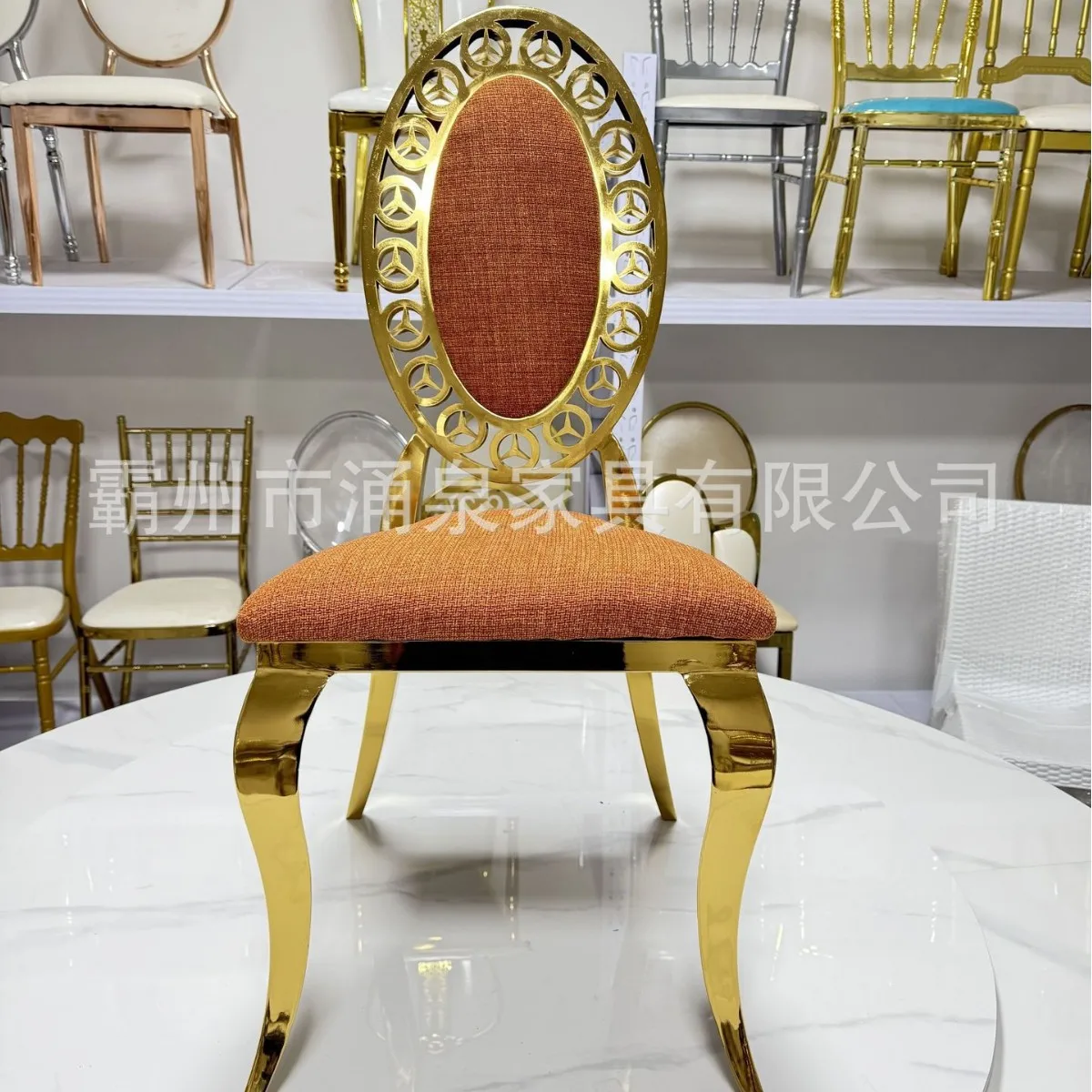 

Factory direct sales stainless steel dining chair modern living room chair hotel banquet chair stainless steel iron