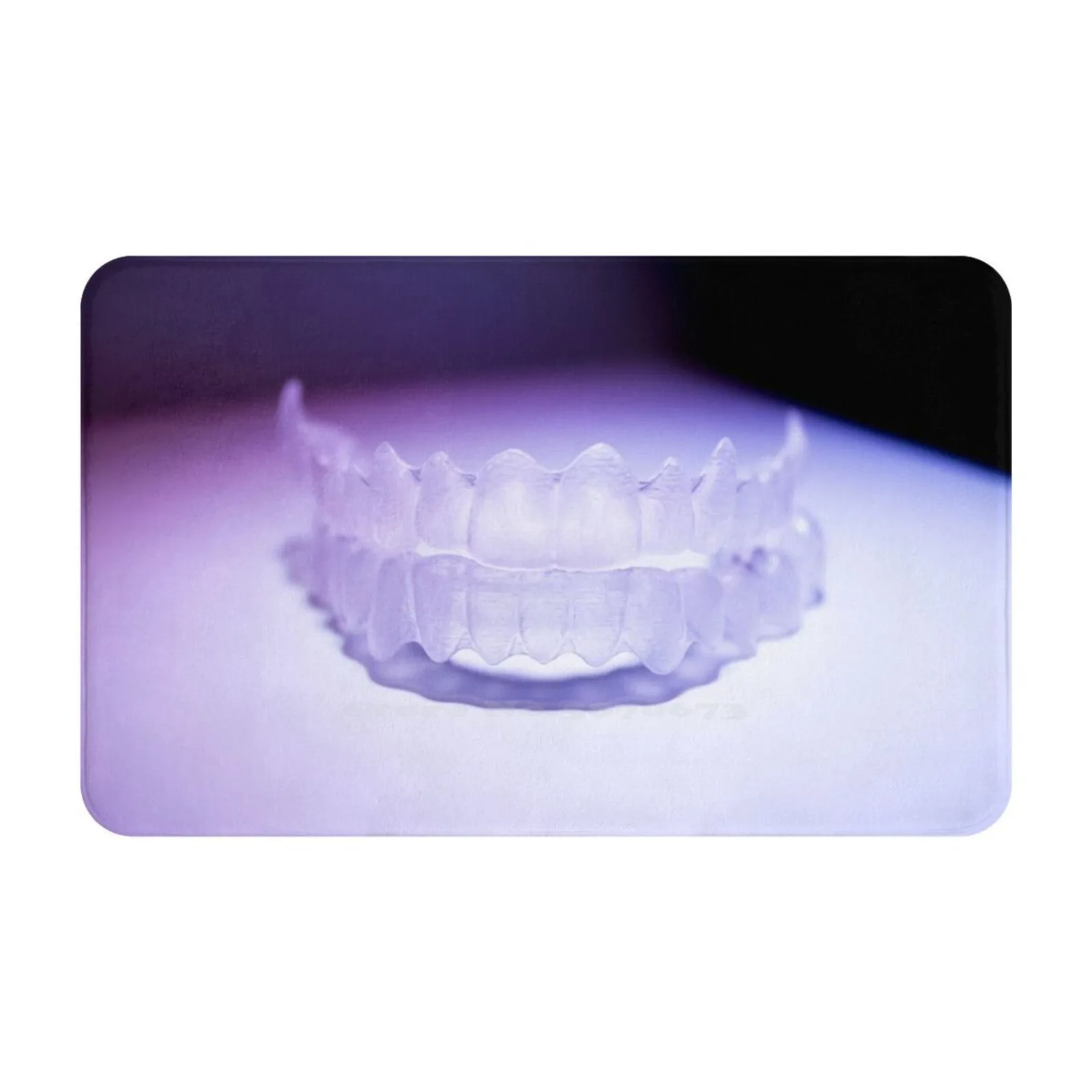 Invisible Teeth Brackets Tooth Aligners Plastic Braces Retainers To Straighten Teeth 3D Household Goods Mat Rug Carpet Foot Pad