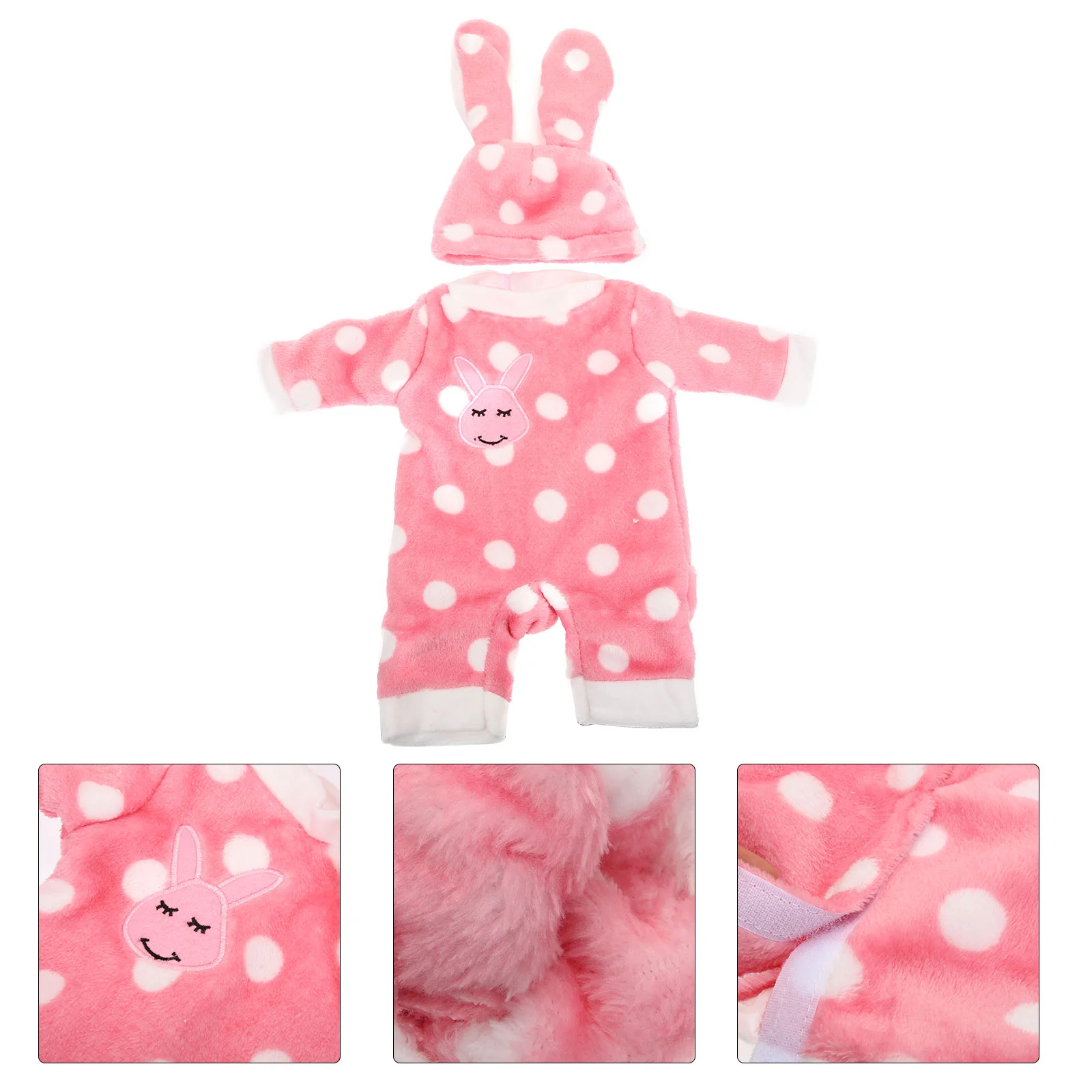 

120 Pieces Reusable Clothes Fashion Set Replaceable Costume Printed Pajamas Baby Girl Outfit Kids Birthday Party Favor