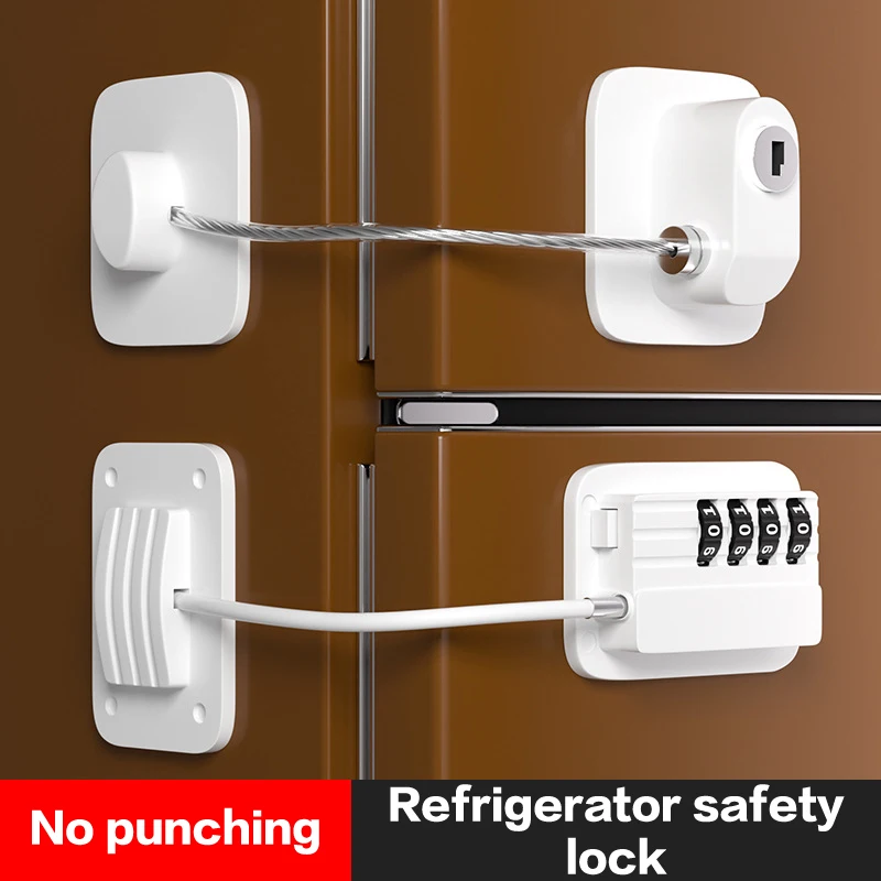 جديد الرقمية كلمة المرور الحد تحديد المواقع قفل مجمع سلامة الطفل الأطفال حماية انزلاق خزانة نافذة قفل الثلاجة السلامة #3