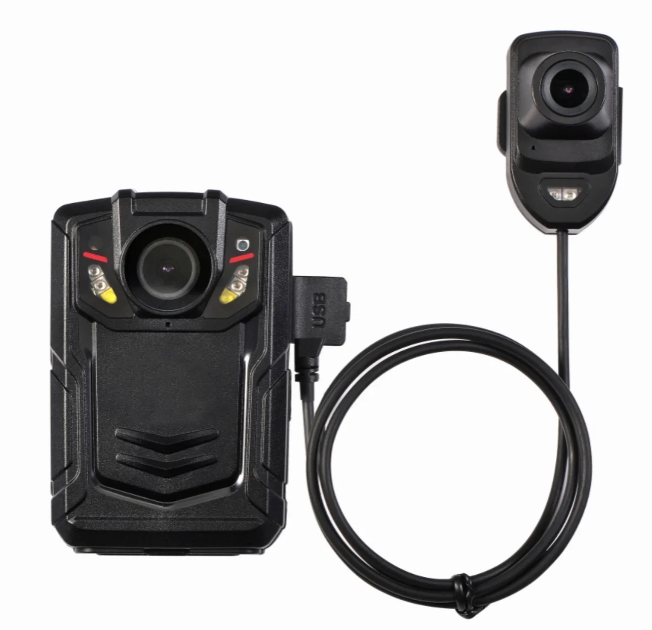 Telecamera per il corpo con allarme con pulsante SOS, software CMSV9 gratuito WIFI 4G per fotocamera indossata dal corpo in tempo reale