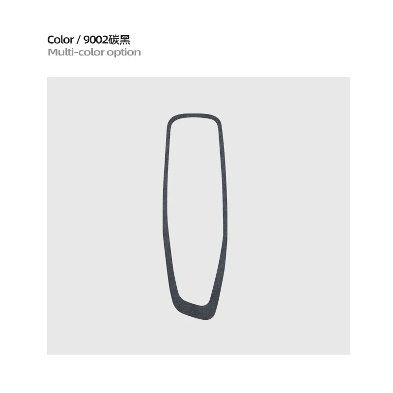 

For New ZEEKR 001 2026, 001 Max Ultra Top Suede Car Center Console Gear Shift Panel Decor Cover Sticker Interior Accessories