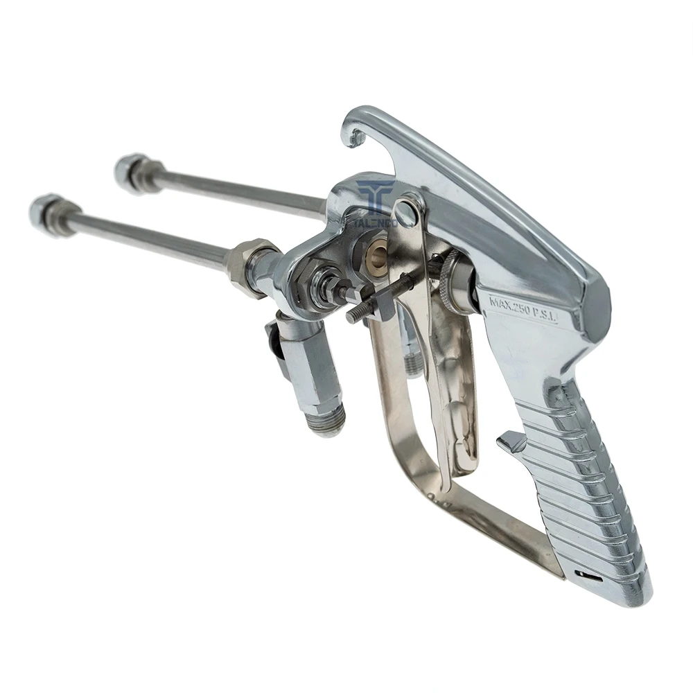 Two-Component Fast-Cure Rubber Spray Gun  10:1 Polyurea Waterproofing Spray Gun