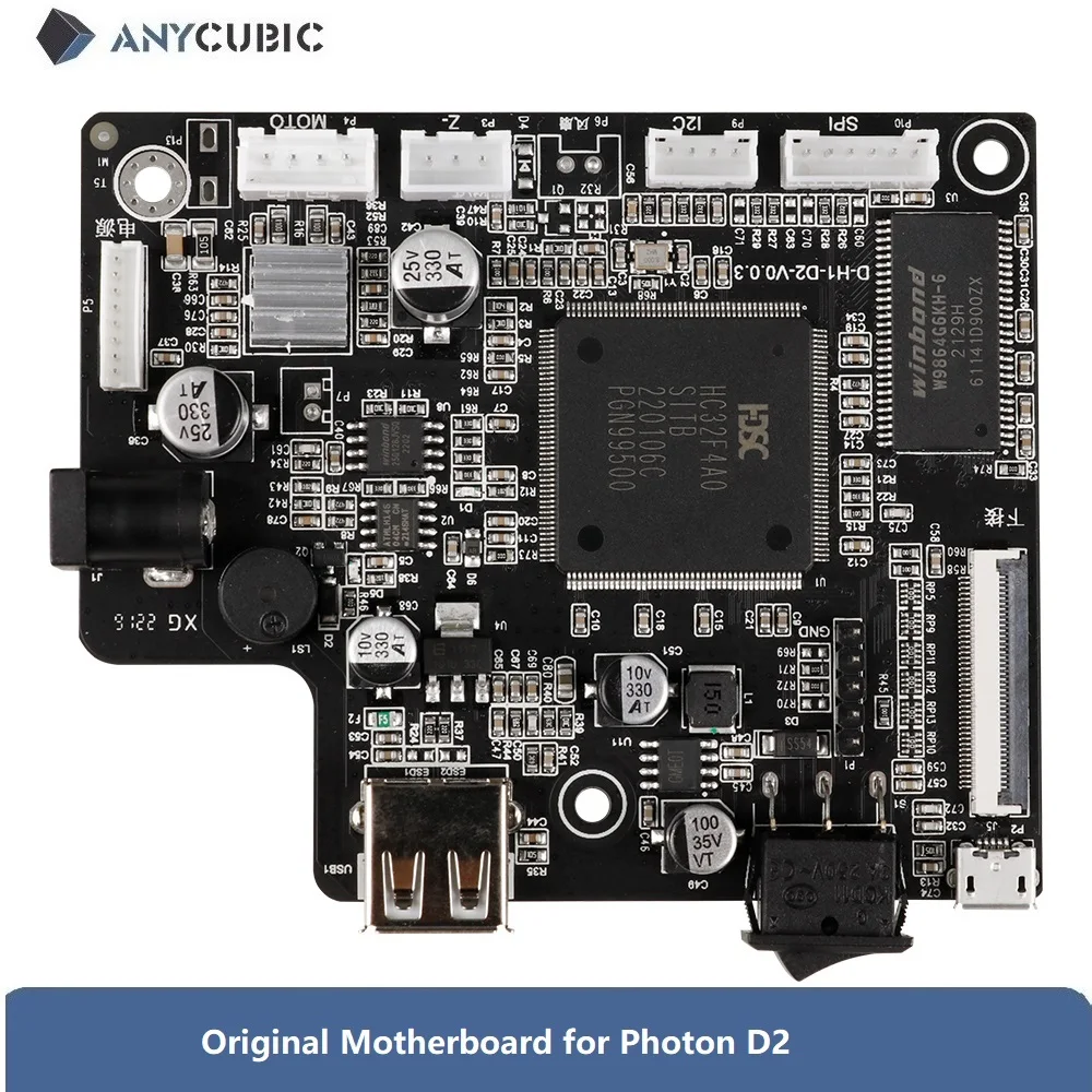 

ANYCUBIC Photon D2 Mainboard Original Motherboard Optomechanical drive board 3d Printing Accessories for DLP 3D Printer