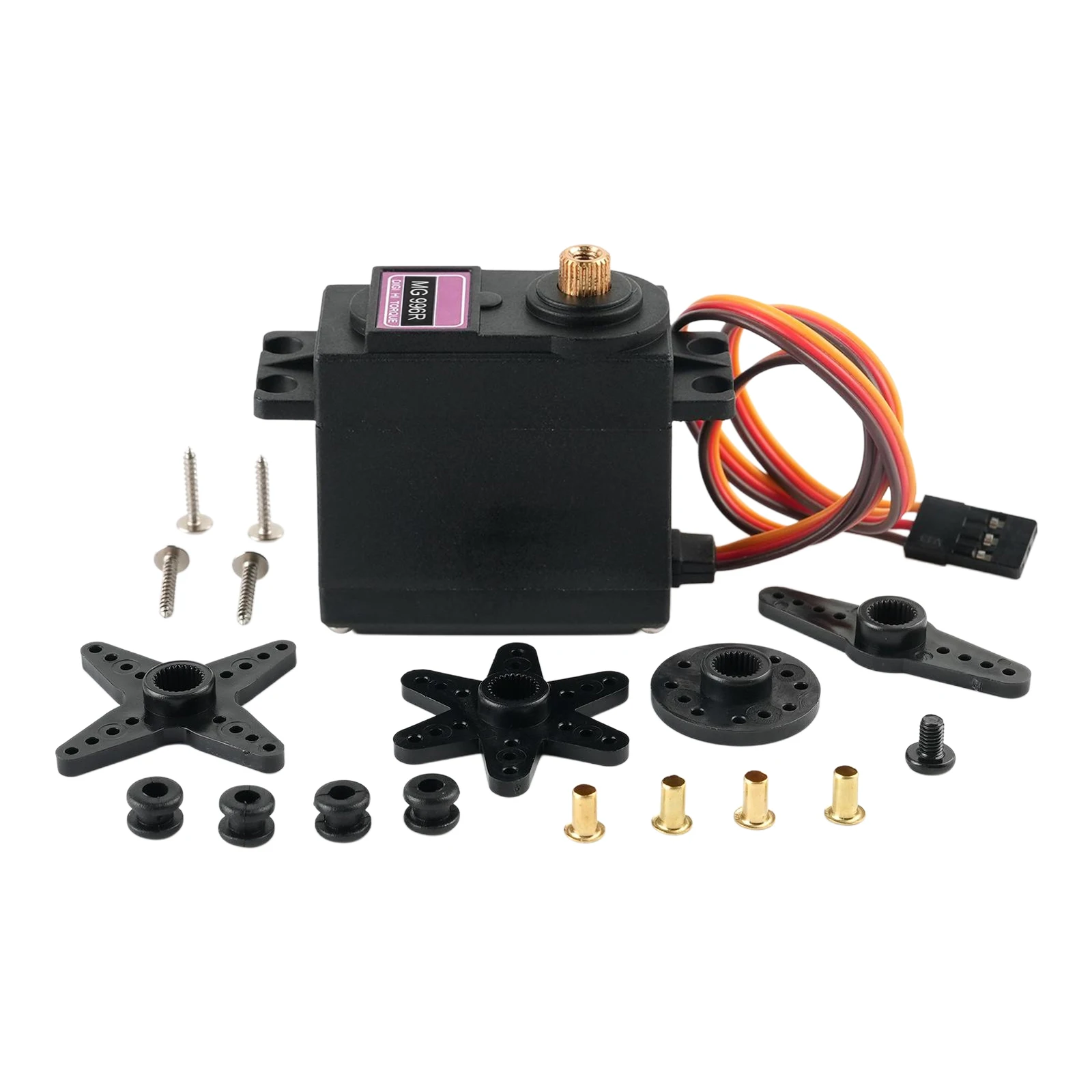 4 pezzi 13 kg MG996R 55g Servomotori RC digitali 15 kg Servo ingranaggi in metallo a coppia elevata per elicottero barca robot auto RC