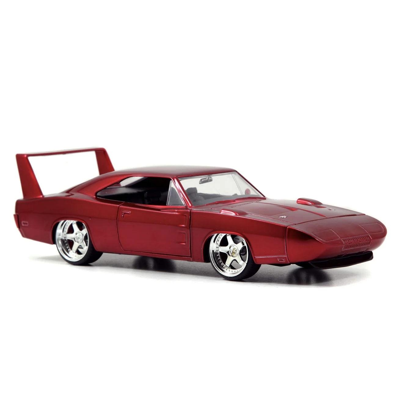 Jada Toys Fast & Furious Dom\'s Dodge Charger Daytona DIE-CAST Car, 1: 24 Scale Red for Kids and Adults