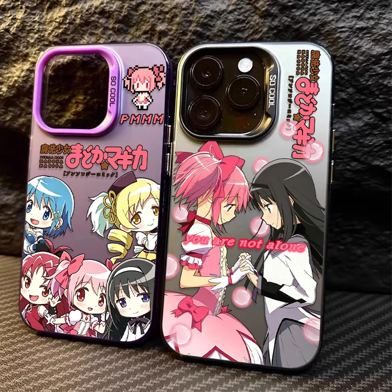 Puella Magi Madoka Magica Akemi Homura Case for Samsung Galaxy S25 Edge S26 S24 S23 Ultra S22 S21 Plus FE A57 A37 A17 A07 4G