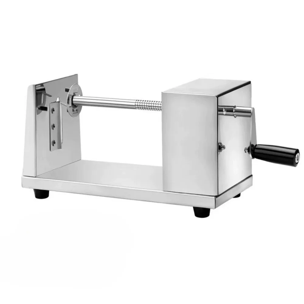 

Tornado Spiral Potato Cutter Manual, Stainless Steel Curly Fry Maker for Potatoes Carrots, Twisted Vegetable Cutter Reusable