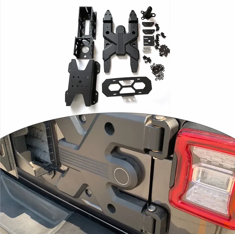 Carrier Rack Spare Tire Bracket Ecterior Accessories    For Jeep