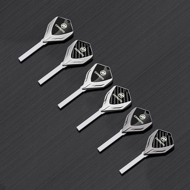 Uncut Blank Motorcycle Key Accessories For CFMOTO 450NK 450MT 800MT 700CL-X 675NK 675SR-R 500SR VOOM  450SR 450SR-S SRS 450NK