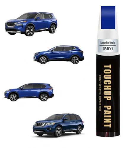 Caspian Blue Metallic(RBY) Touch up Paint for Nissan OEM Color Match Car Paint Scratch Repair Kit
