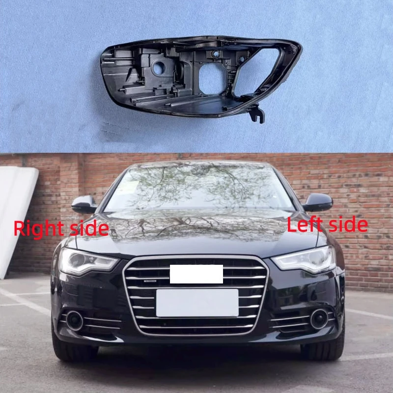 

Headlight Base For Audi A6 S6 C7 2012 2013 2014 2015 Headlamp House Car Rear Base Front Auto Headlight Back House