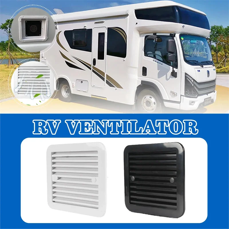 12V Caravan RV Fans Fridge Air Vent Side Exhaust Strong Wind Camper Car Cartronics Automobile Accessories For Marine Boat Parts