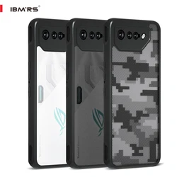 IBMRS For ASUS ROG Phone 7 Case Camo Military Armor [6.6FT Drop Protection] Hard PC + Soft TPU Hybrid Cover Gaming Phone Shell