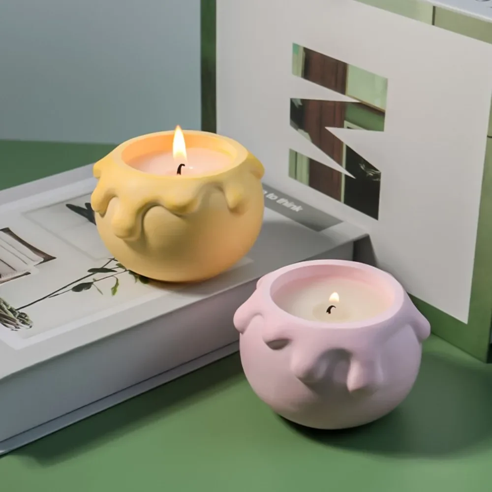 Cream Honey Jar Candle Cup Silicone Mold DIY Handmade Jewelry Storage Box Resin Mould Gypsum Making Tool Craft Gifts Home Decor - Image 6