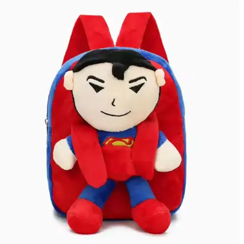 Backpack cute backpack Spider-Man plush backpack children kindergarten boys and girls mini backpack